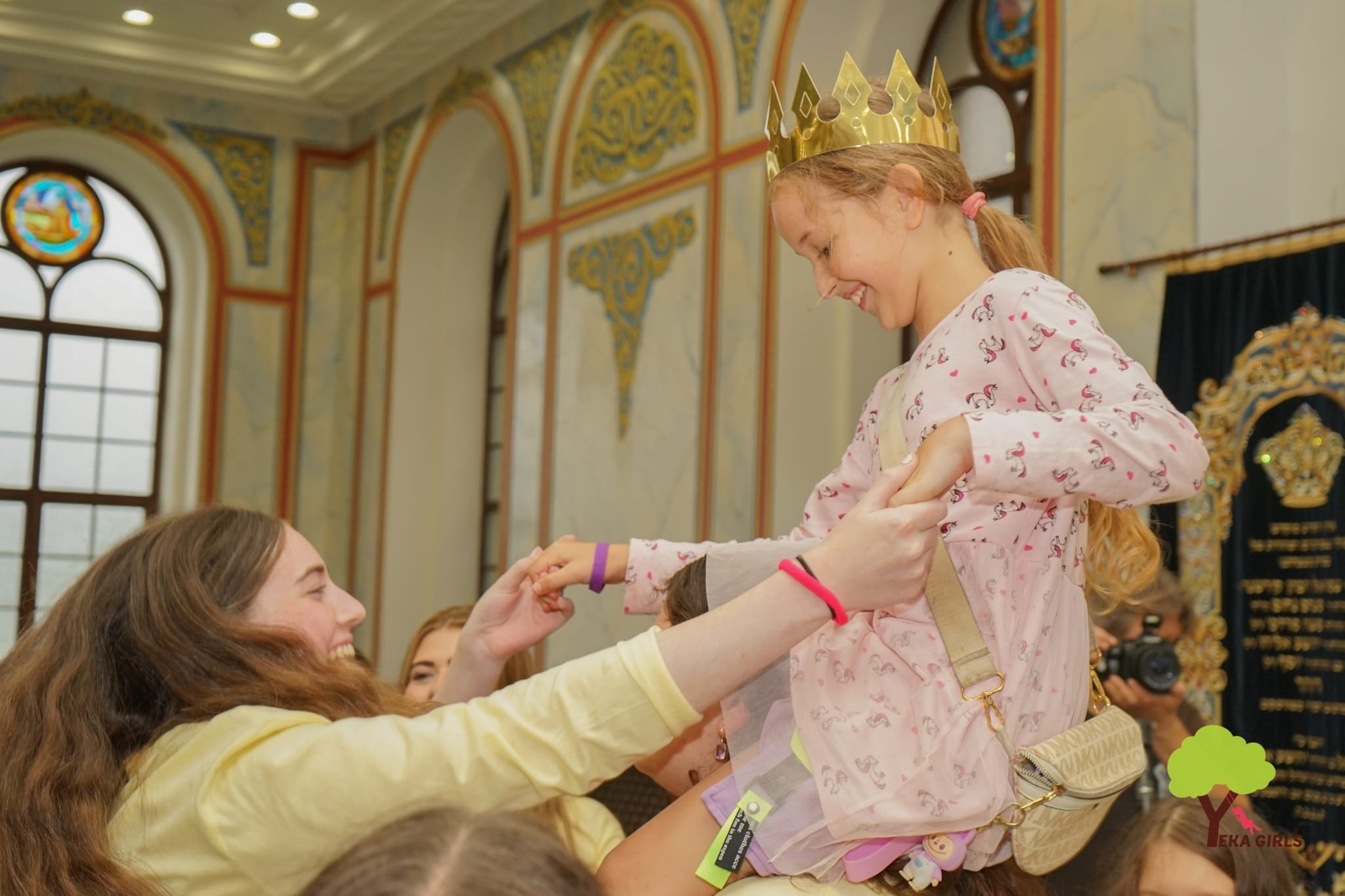 Jewish name recipient cerimony at Yeka Girls in Ukraine Jewish name recipient cerimony at Yeka Girls in Ukraine